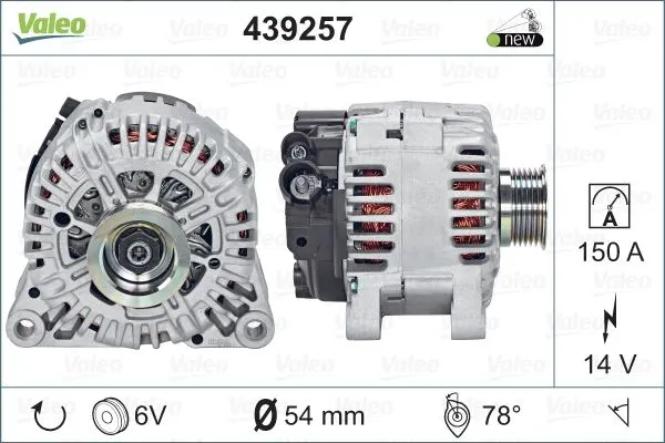 ALTERNATÖR VALEO 439257
