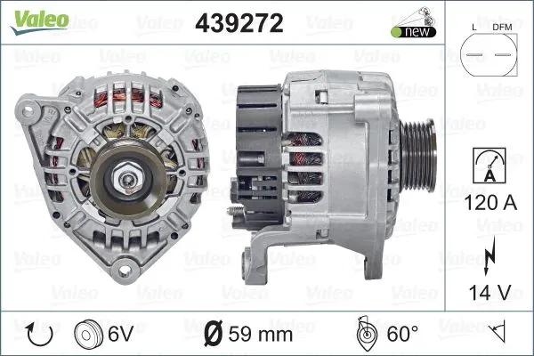 ALTERNATÖR VALEO 439272