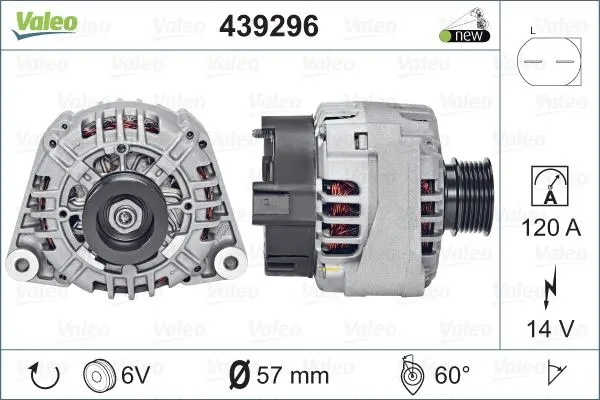 ALTERNATÖR VALEO 439296