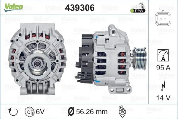 ALTERNATÖR VALEO 439306