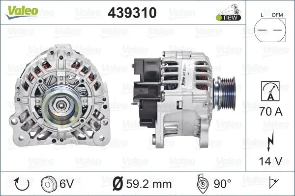 ALTERNATÖR VALEO 439310