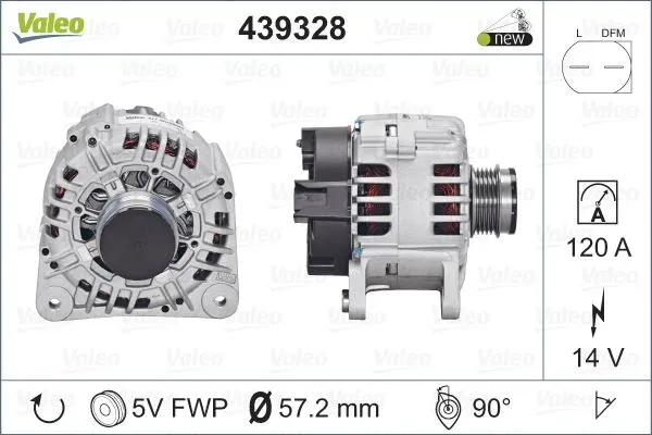 ALTERNATÖR VALEO 439328