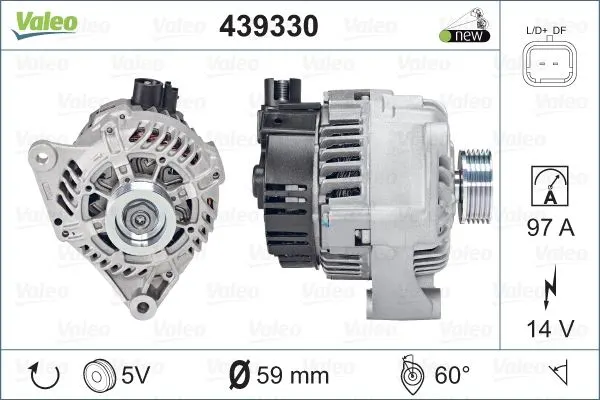 ALTERNATÖR VALEO 439330