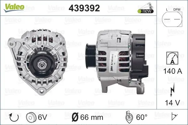 ALTERNATÖR VALEO 439392