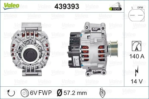 ALTERNATÖR VALEO 439393