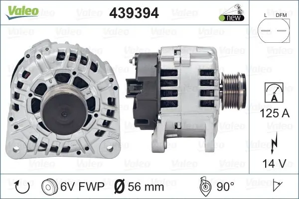 ALTERNATÖR VALEO 439394