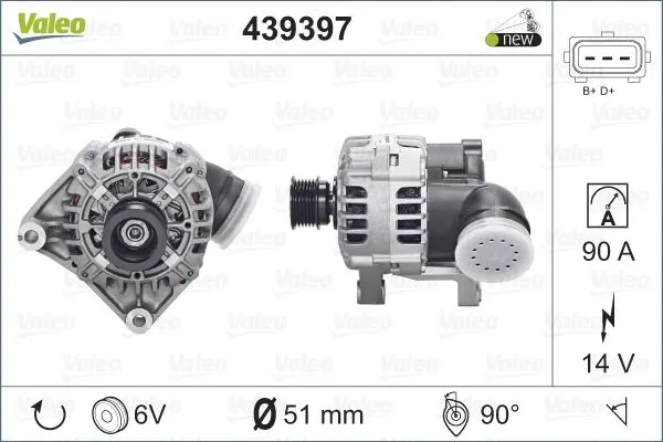 ALTERNATÖR VALEO 439397