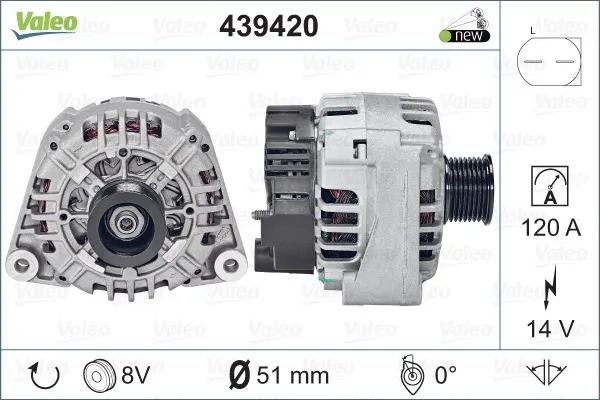 ALTERNATÖR VALEO 439420