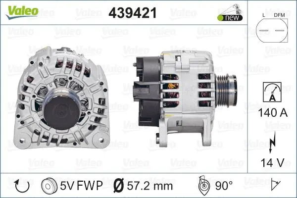 ALTERNATÖR VALEO 439421