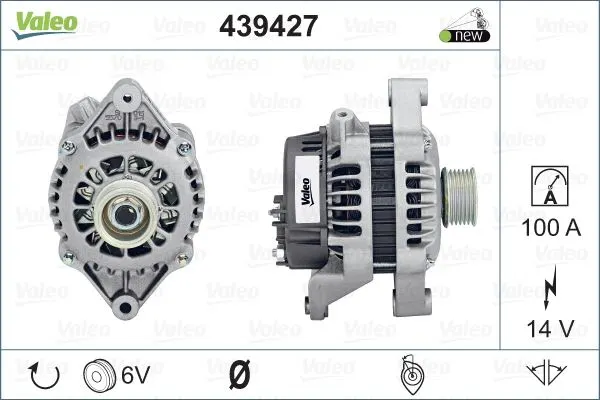 ALTERNATÖR VALEO 439427