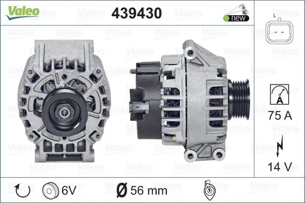ALTERNATÖR VALEO 439430