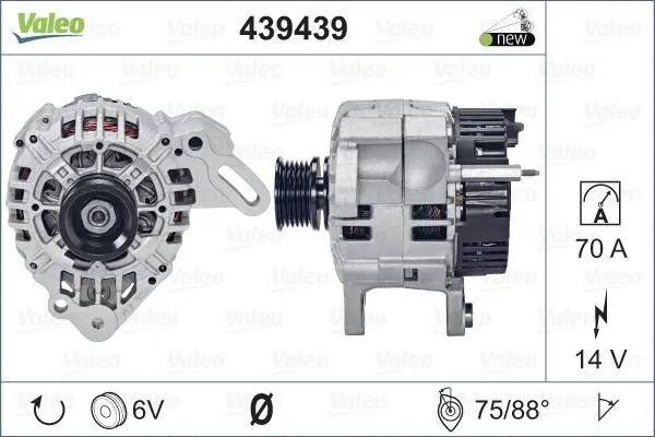 ALTERNATÖR VALEO 439439