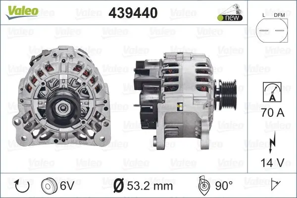 ALTERNATÖR VALEO 439440