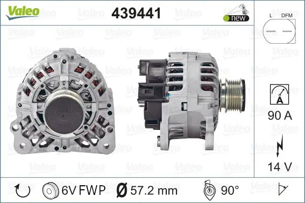 ALTERNATÖR VALEO 439441