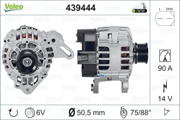 ALTERNATÖR VALEO 439444