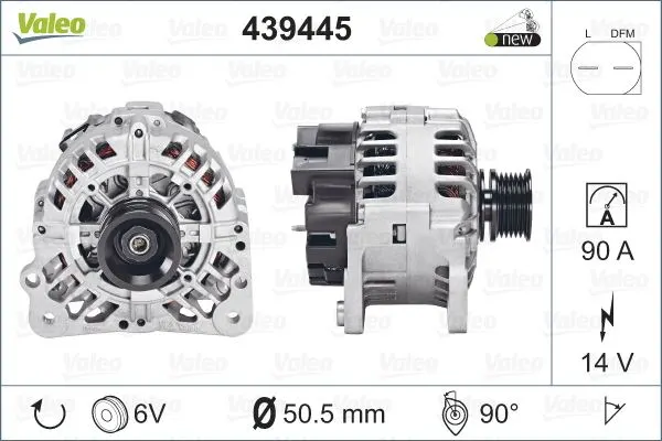 ALTERNATÖR VALEO 439445