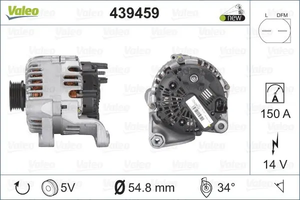 ALTERNATÖR VALEO 439459