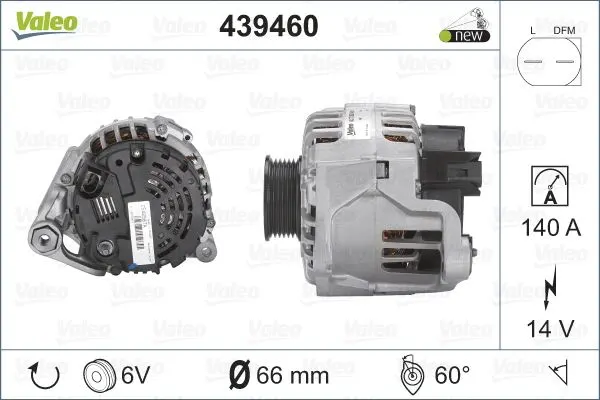 ALTERNATÖR VALEO 439460