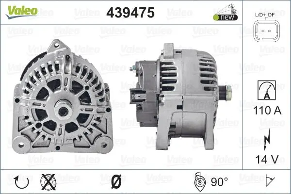 ALTERNATÖR VALEO 439475