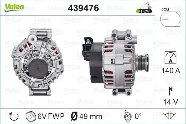 ALTERNATÖR VALEO 439476