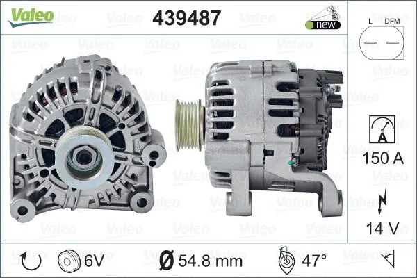 ALTERNATÖR VALEO 439487