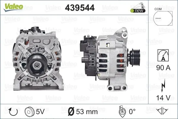 ALTERNATÖR VALEO 439544