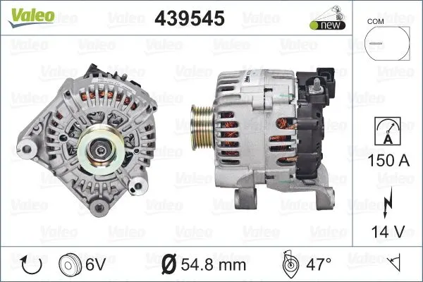 ALTERNATÖR VALEO 439545