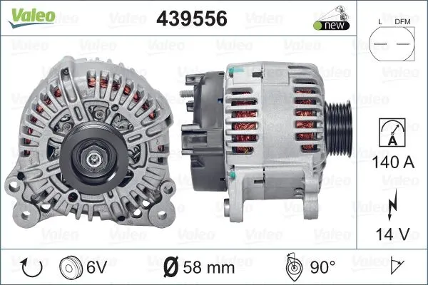 ALTERNATÖR VALEO 439556