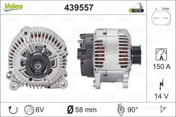 ALTERNATÖR VALEO 439557