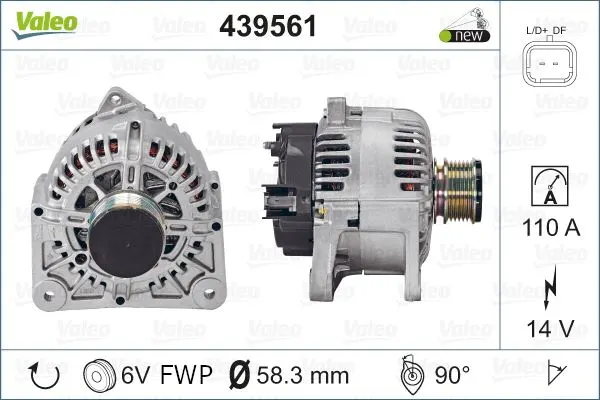 ALTERNATÖR VALEO 439561