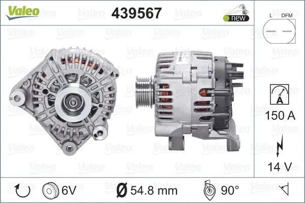 ALTERNATÖR VALEO 439567