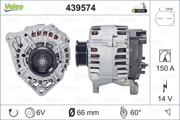 ALTERNATÖR VALEO 439574