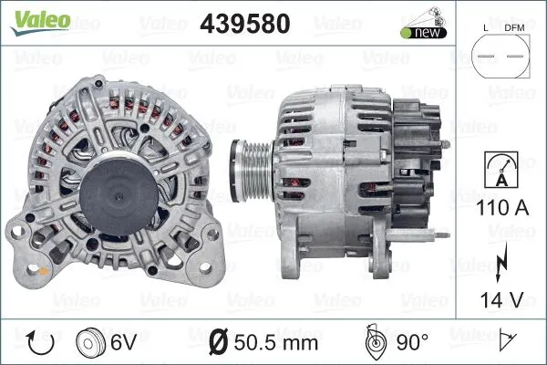 ALTERNATÖR VALEO 439580