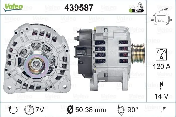 ALTERNATÖR VALEO 439587