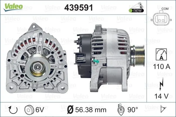 ALTERNATÖR VALEO 439591