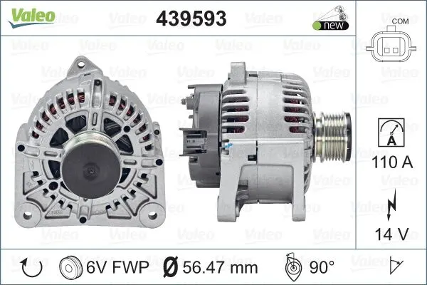 ALTERNATÖR VALEO 439593