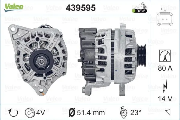 ALTERNATÖR VALEO 439595