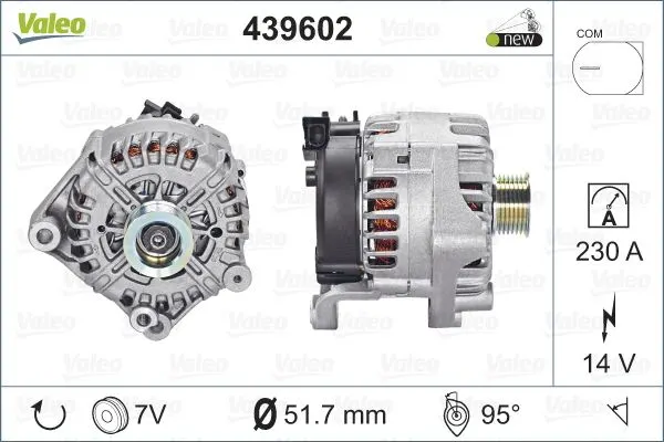 ALTERNATÖR VALEO 439602