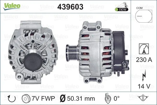 ALTERNATÖR VALEO 439603