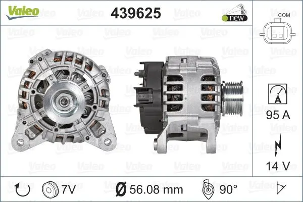 ALTERNATÖR VALEO 439625