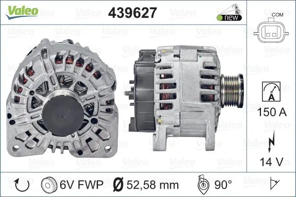 ALTERNATÖR VALEO 439627