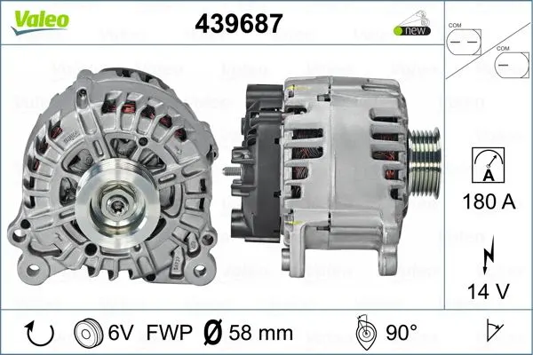 ALTERNATÖR VALEO 439687