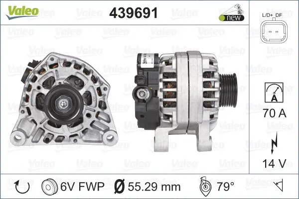 ALTERNATÖR VALEO 439691