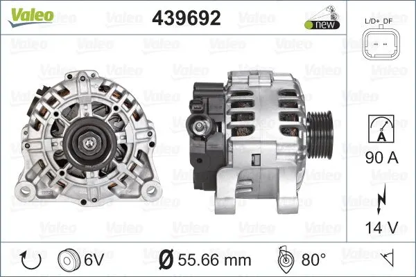 ALTERNATÖR VALEO 439692