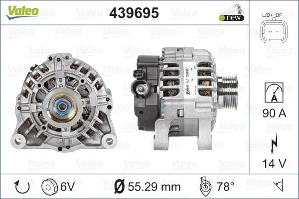 ALTERNATÖR VALEO 439695