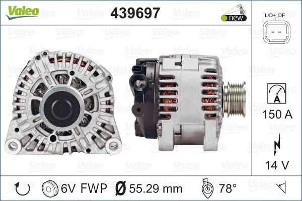 ALTERNATÖR VALEO 439697