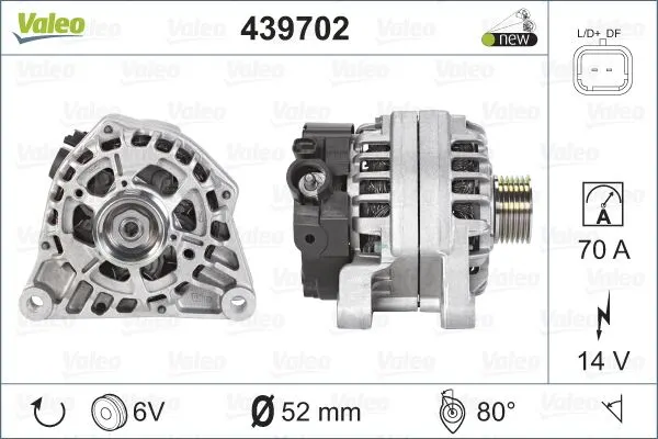 ALTERNATÖR VALEO 439702