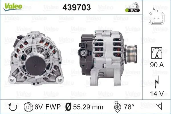 ALTERNATÖR VALEO 439703