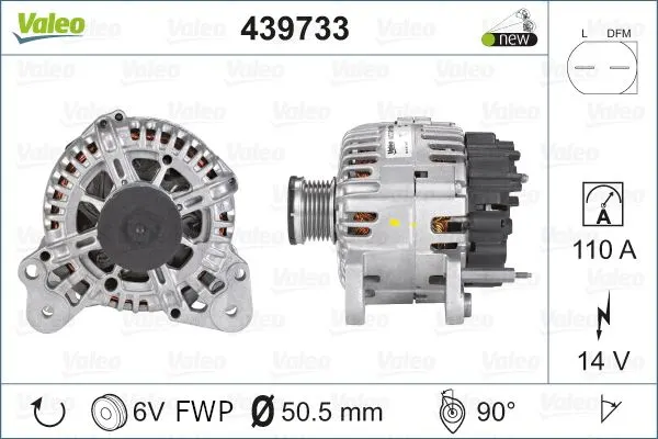 ALTERNATÖR VALEO 439733