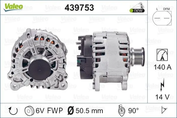 ALTERNATÖR VALEO 439753